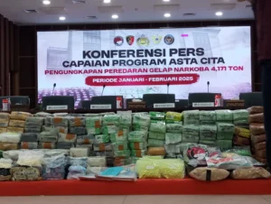 Bareskrim Polri Berhasil Ungkap 6.881 Kasus Narkoba dalam Dua Bulan