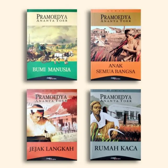 Tetralogi Buru - Pramoedya Ananta Toer. 