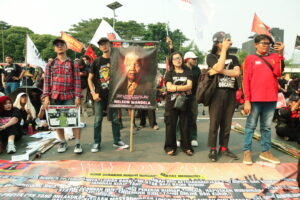 Aksi Memperingati Hari Buruh Internasional