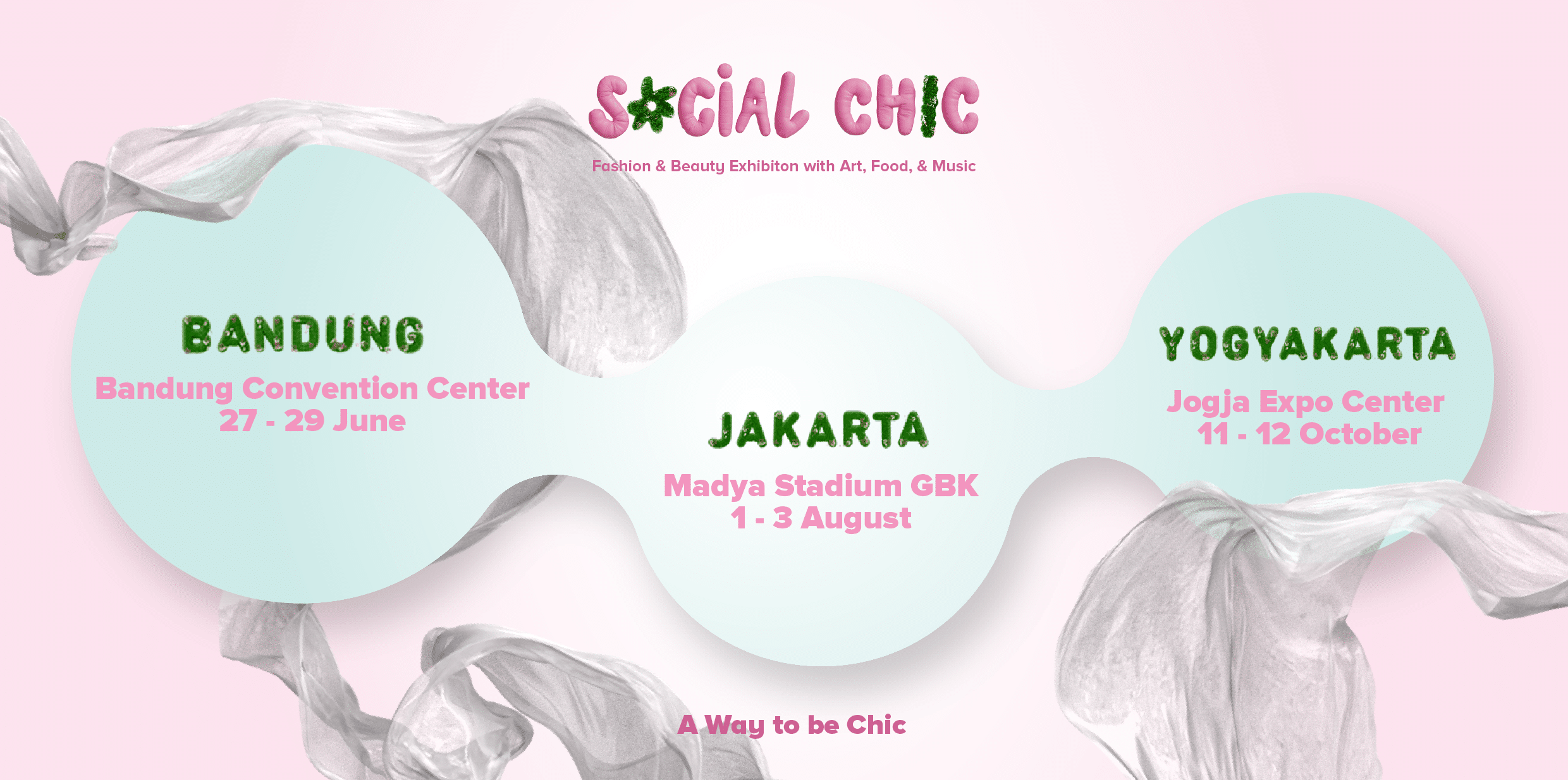 Social Chic 2025: Bandung, Jakarta, dan Jogjakarta. Foto/Social Chic