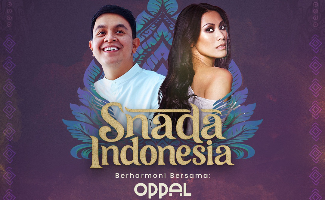 Konser Snada Indonesia yang dihadiri Tulus dan Anggun.