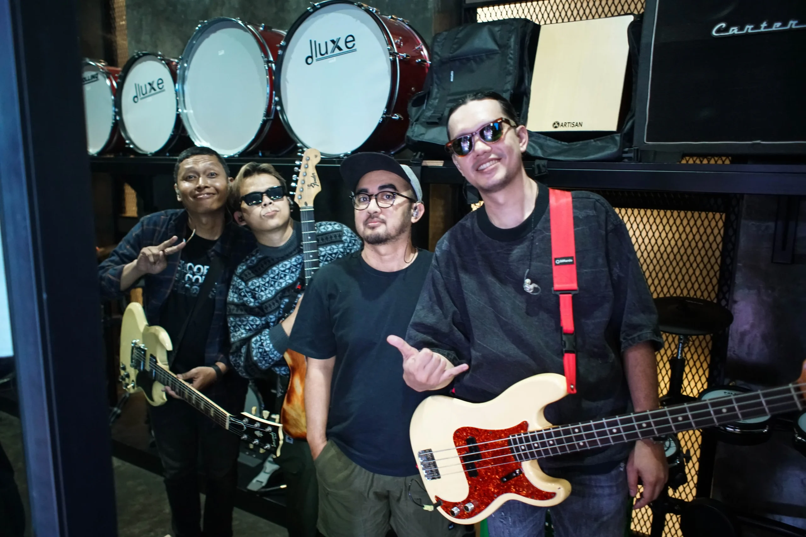 Potret personel band Minodrama.