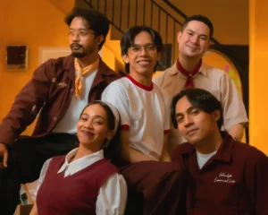 Potret band HARRA. dalam perilisan EP "4 Mata, 5 Cerita".