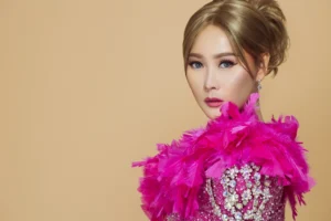 Inul Daratista dalam perilisan lagu “Hidupku Untuk Cinta”.