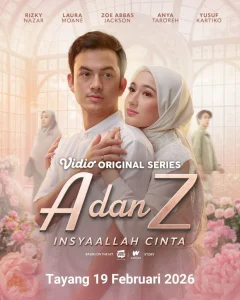 Poster series “A dan Z: InsyaAllah Cinta”.