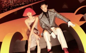 Potret Nana dan T.O.P dalam Perilisan Video Musik “Studio54”.
