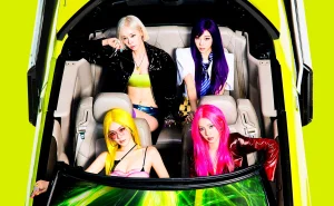 Potret aespa dalam Perilisan Album “Lemonade”.