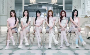 Potret BABYMONSTER dalam perilisan "Sugar Honey Ice Tea".