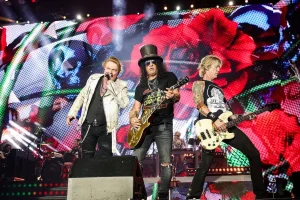 Potret Band Guns N’ Roses.
