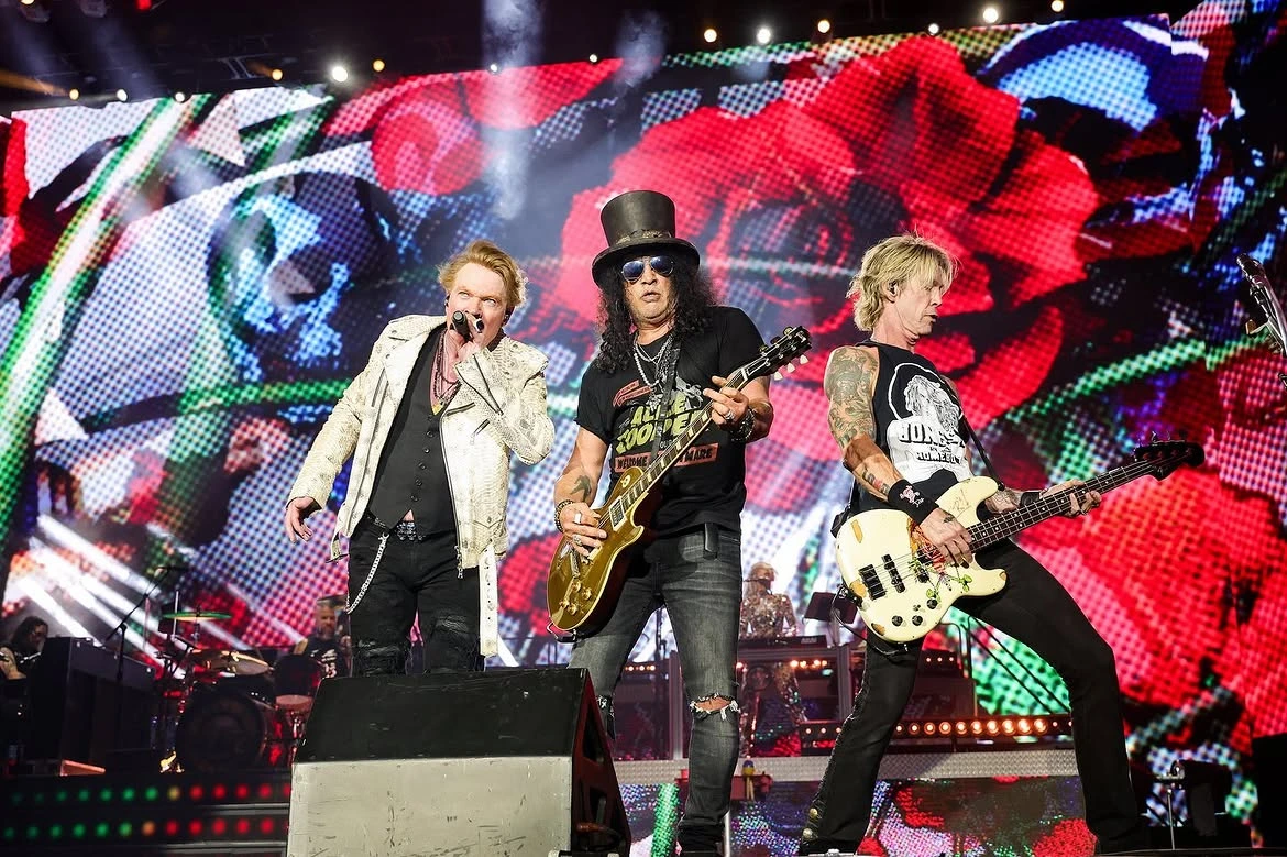 Potret Band Guns N’ Roses.