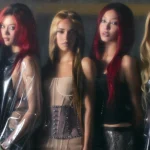Potret grup KATSEYE dalam perilisan single “Hootie Fruitti”.
